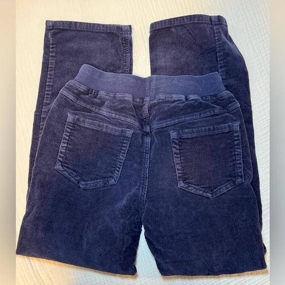 Hanna Andersson Pull-On Classic Corduroy Pants Navy Blue Size 12 - Picture 6 of 7